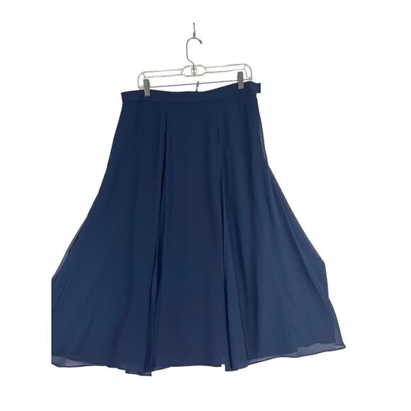 Jacque Vert skirt with sheer panels flowing feminine and beautiful  Large - Picture 5 of 10